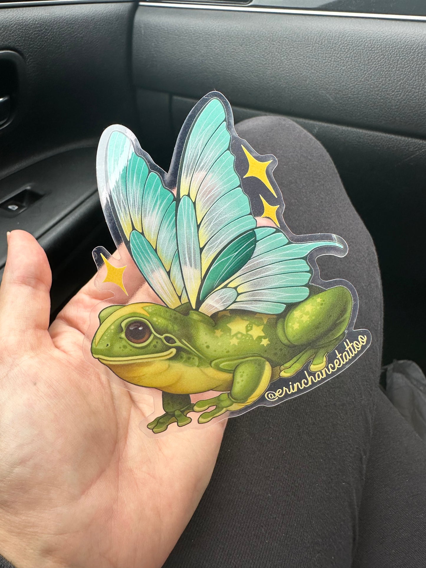 Fairy Frog Sticker