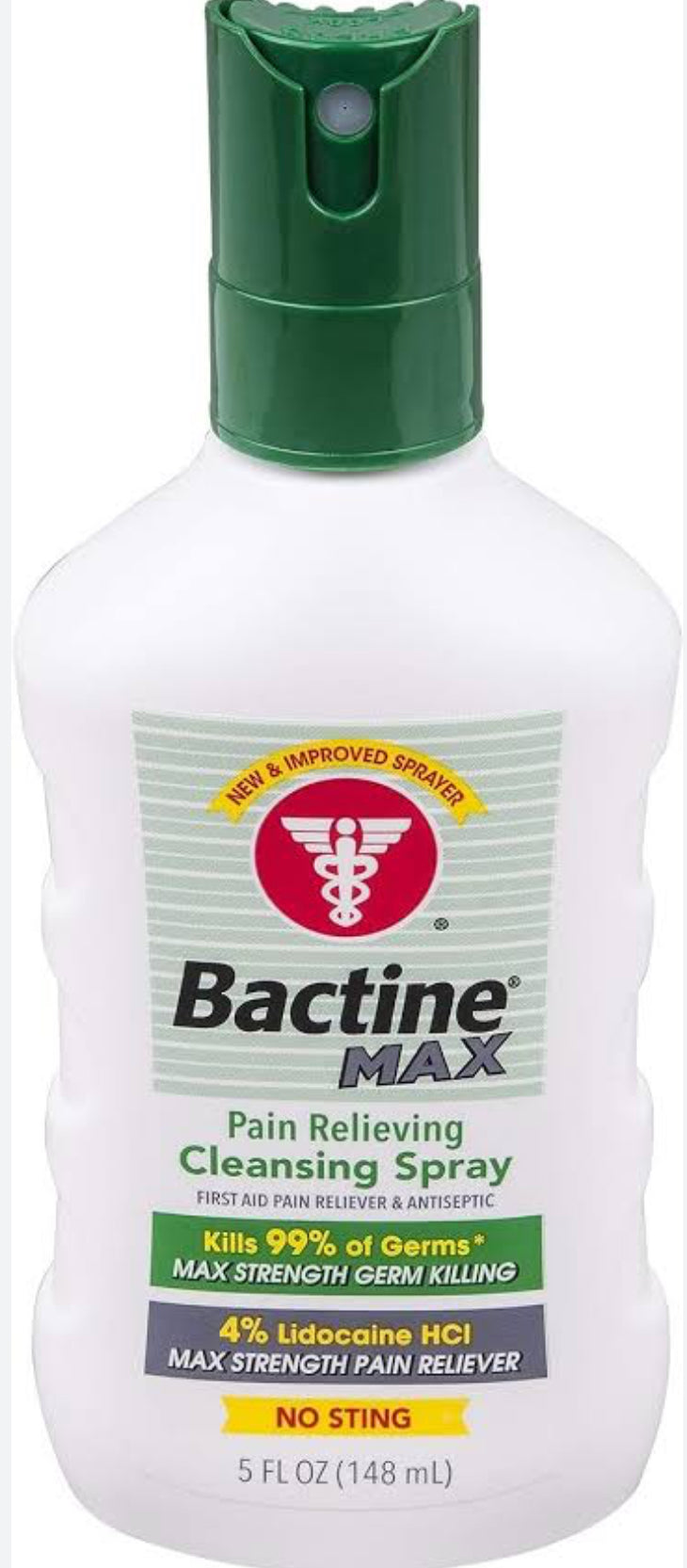 Bactine Max Anesthetic Spray