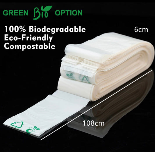 Biodegradable Clip cord sleeves (extra long)