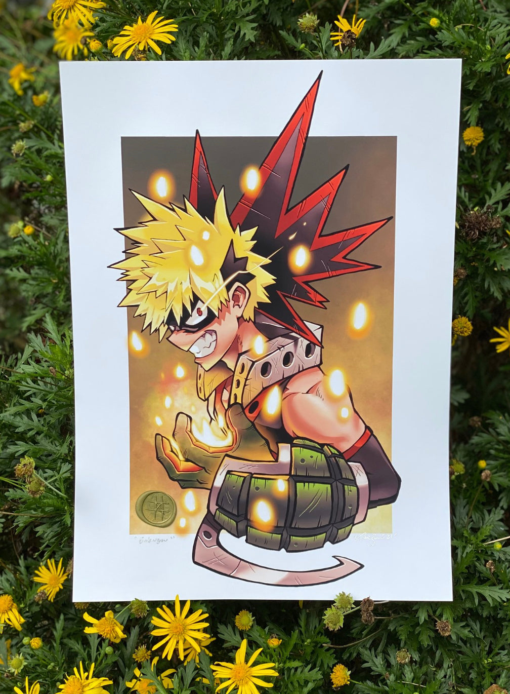 Bakugo print